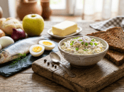 Форшмак с яблоком
