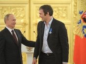 володимир путін і Олександр Овечкін