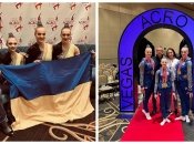 Українські гімнастки у Лас-Вегасі