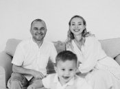 Віктор Павлік з дружиною Катериною і сином Михайлом