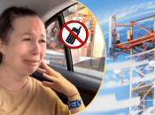 Хрест стоїть на мережі