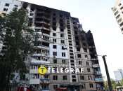 Зруйнований будинок у Харкові