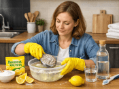 Эффективный лайфхак с лимоном для очистки лейки душа