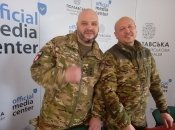 Командири підрозділів Дмитро Хміль (праворуч) та Олег Возний