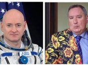 На фото слева - Скотт Келли