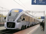 Поезд дальнего следования в Польше