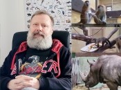 Михаил Пинчук и питомцы Зоопарка "XII Месяцев"