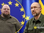 Руслан Стефанчук та Денис Шмигаль (зліва направо)