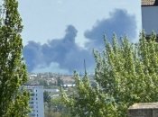 Под Ставрополем горит склад