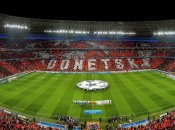 Донбасс Арена принимала матчи Лиги чемпионов и сборной Украины