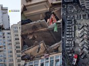 Последствия ракетного удара по столице