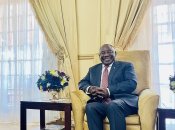 Один із ініціаторів африканського "мирного плану" — президент ПАР Сиріл Рамафоса