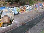 Река Лыбидь в Киеве