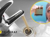 Брудна та жовта вода із крана