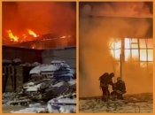 Пожежі в Обухові та Москві