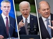 Столтенберг, Байден, Шольц