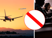 Літак в небі