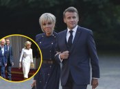 Брижит Макрон проигнорировала жест мужа перед королем Чарльзом III