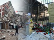 До посольства Туреччини на столичному Печерську несуть квіти та символічні дрібнички