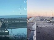 Наслідки вибуху на Кримському мосту