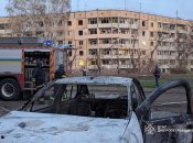 Место удара российской ракеты