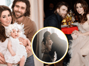 Анастасія Заворотнюк з чоловіком та молодшою донькою