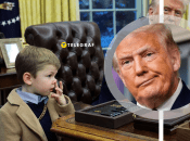 Сын Илона Маска вытер козявку о стол