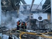 Наслідки обстрілу інфраструктурних об’єктів Запоріжжя російськими ракетами С-300