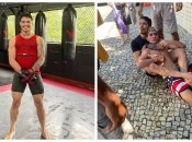 Одним бандитом меньше: боец ММА задержал вора на пляже в Рио