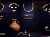 Золоті експонати на виставці в Нідерландах, 2014 рік.