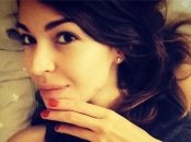 Впервые после родов: Агния Дитковските на прогулке с сыном (ФОТО)