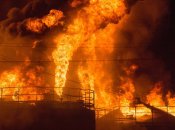 Вибух на нафтобазі РФ