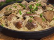 Нежная печень в сливочном соусе