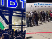 Натовп напав на рейс "Побєда", який прилетів з Ізраїлю