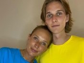 Екатерина Осадчая со старшим сыном Ильей