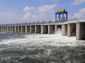 Дамба в Новой Каховке