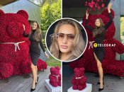 Даниэла Косянчук - обладательница того самого мишки из роз