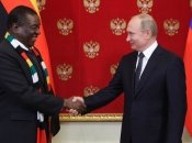 Эммерсон Мнангагва и Владимир Путин