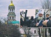 Вручення підозри відбулося під стінами Лаври