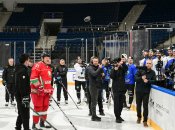 Александр Лукашенко посетил тренировку Динамо Минск