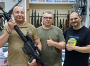 Передача винтовки Охтырка