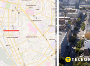 Улица Деловая на карте Киева