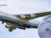 Літак Ан-124 помітили над Україною