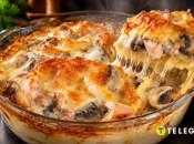 Как приготовить драники с курицей и грибами в духовке