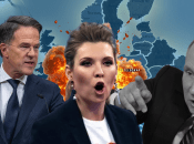 Марк Рютте, Ольга Скабеева и Владимир Путин