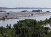 Вода відступила: опубліковано нові фото підірваної ворогом Каховської ГЕС