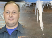 Брила льоду вгатила російському генералу прямо по голові