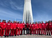 Сборная РФ по хоккею в Казахстане