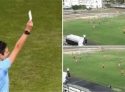 Рефери показал белую карточку