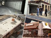 Над парковкой вырос и будущий ресторан. Фото Коллаж "Телеграфа"